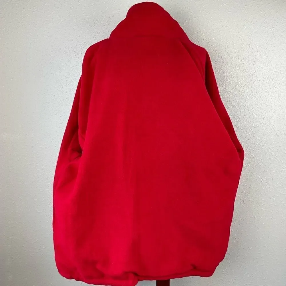 Kel-Tek Full Zip Reversible Jacket Size L EUC